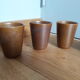 6 cups or glasses Digoin in stoneware