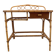 Vintage rattan and bamboo desk or dressing table (81x47 cm) – Riviera style,