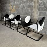Ensemble de cinq chaises Martin Stoll, modèle G-pino "Pinocchio"