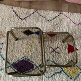 Duo of pull-out tables