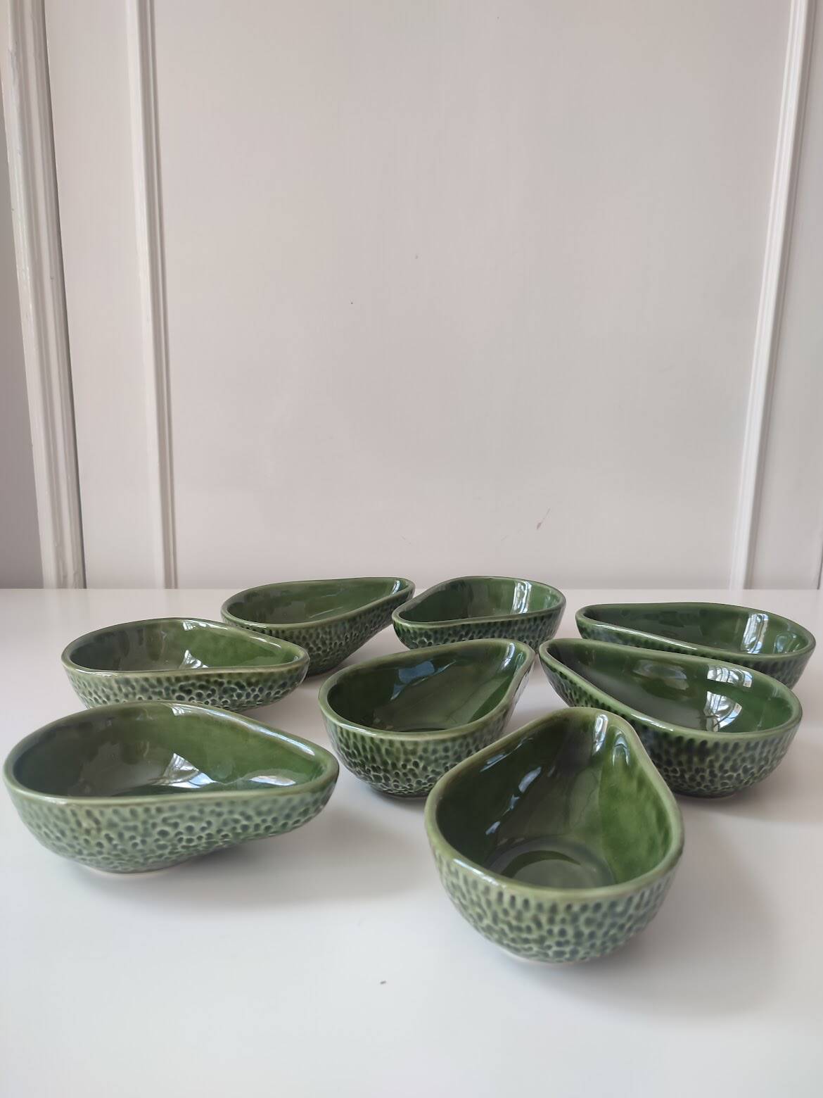 Lot coupelles barbotine avocat