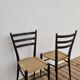 Paire chaises vintage italienne