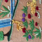 Broderie artisanale « Paradis terrestre »