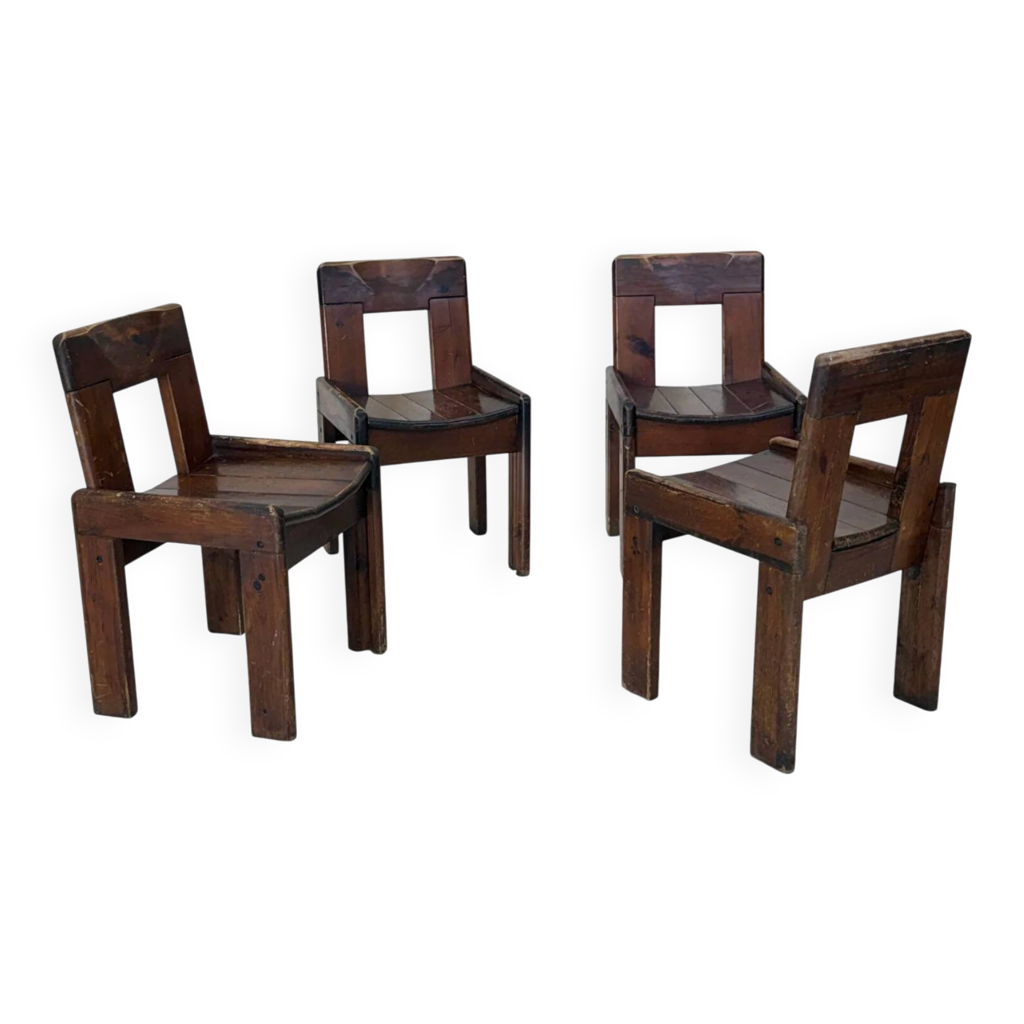 Chairs – Silvio Coppola for Fratelli Montina, 1970s