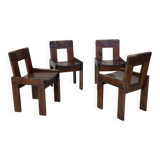 Chairs – Silvio Coppola for Fratelli Montina, 1970s