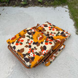 Deckchair chaise longue year 70