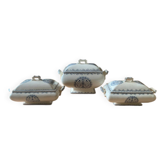 Set x 3 Salins Tureens