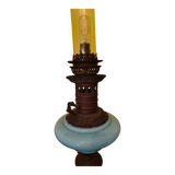 Electrified kerosene lamp