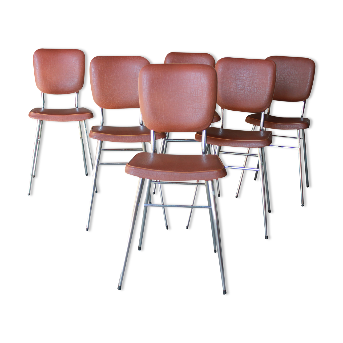 6 vintage chairs