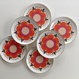Assiettes plates vintage