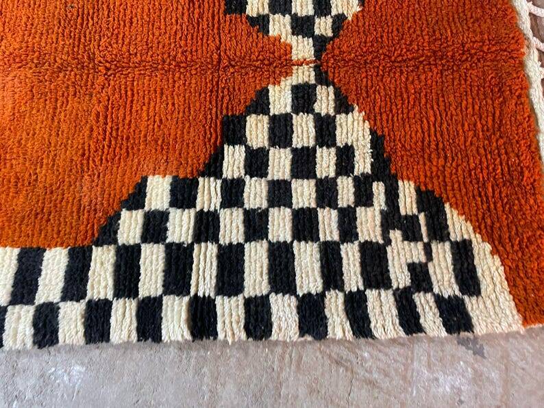 Authentic Handwoven Berber Moroccan Rug 200cmx200cm