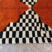 Tapis berbère marocain authentique tissé à la main 200cmx200cm