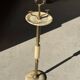 Marble and brass standing ashtray H74 D17