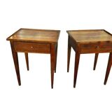 Pair of Regency style bedside tables