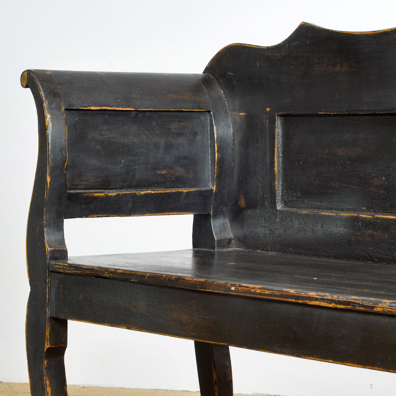 Antique Pine Bench, 1920s
