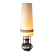 Floor lamp 70s in ceramic and wool