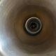 vintage silver-plated metal wall light