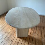 Roche Bobois travertine table