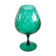 Vase verre Empoli vert anglais