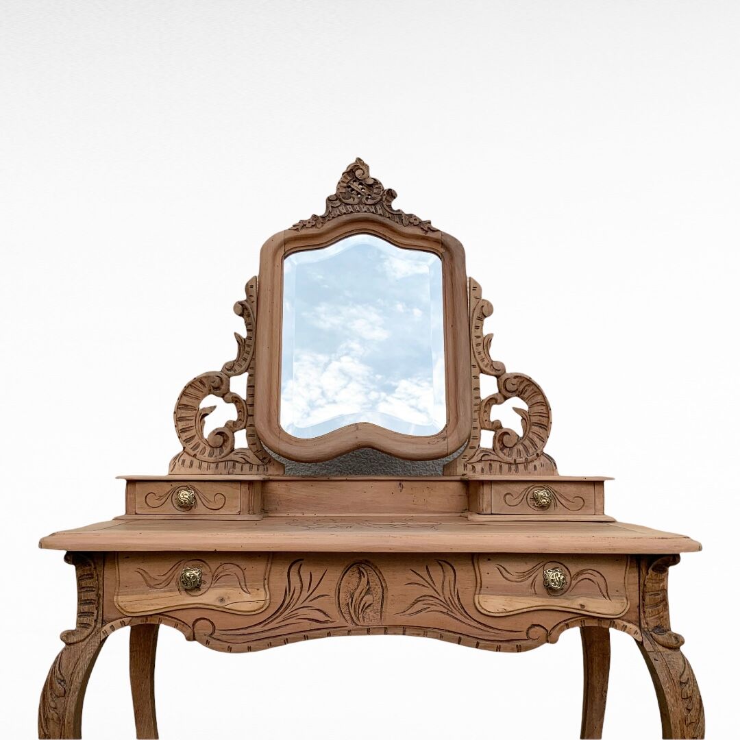 Dressing table raw wood 1900