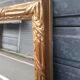 Golden mirror in louis xv style
