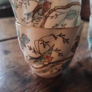 Four antique cups – late 19th century, circa 1880–1900