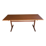 Table basse en teck de Karl-Erik Ekselius - Suède années 60