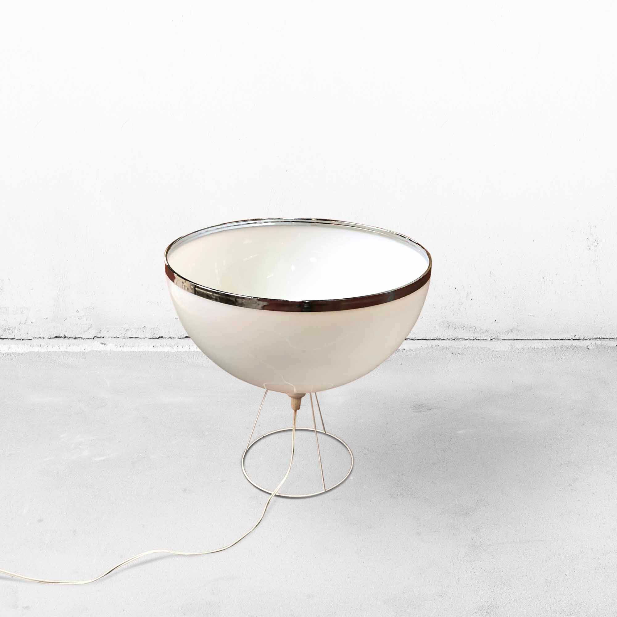 Lampe de table de style industriel vintage, années 1980