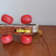 Wooden Fisher Price trainer dog 1965