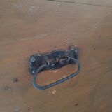 Coffre ancien bois peint