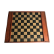 Plateau jeu de dames + jeu echecs bois + tiroirs + pions vintage