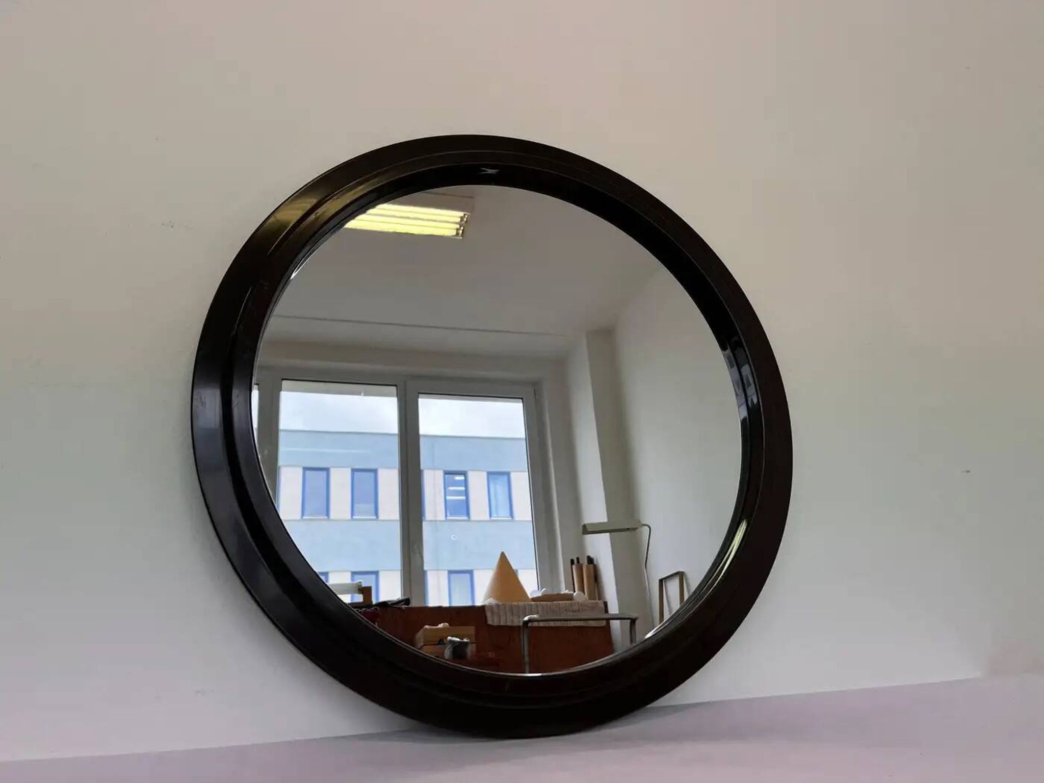 1970s Mid-century design plastic mirror Germany