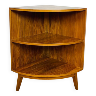 Walnut corner shelf 1960