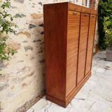 Triple oak curtain binder