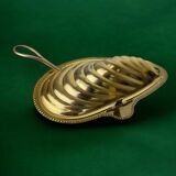 Mussel shell caviar server, Italy, 1970s