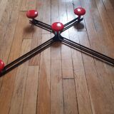 Vintage star wall coat rack