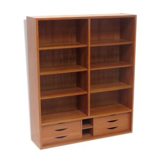 Danish design vintage cabinet / bookcase designed by Poul Hundevad