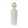 M.K.M. bottle in white enamelled sandstone 75cl