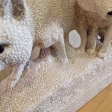 Vinsare Sèvres Ceramic Fox Pair