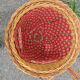 Panier à ouvrage en rotin