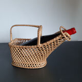Door wicker bottles
