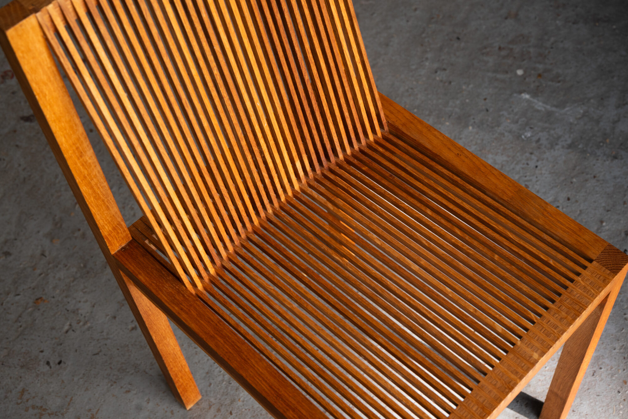 Chaise latérale 'Latjesstoel' par Ruud-Jan Kokke