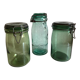 Lot de 3 bocaux