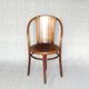 Armchair by Kohn N°143 around 1905 seat wood lamée