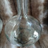 2 antique carafes