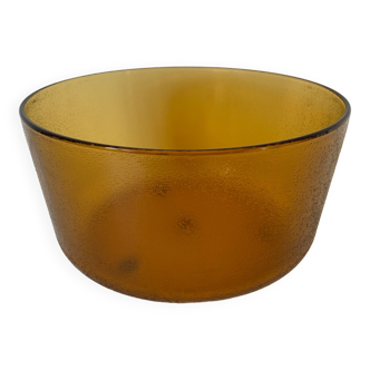 Amber vintage salad bowl