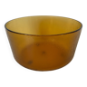 Saladier vintage ambre