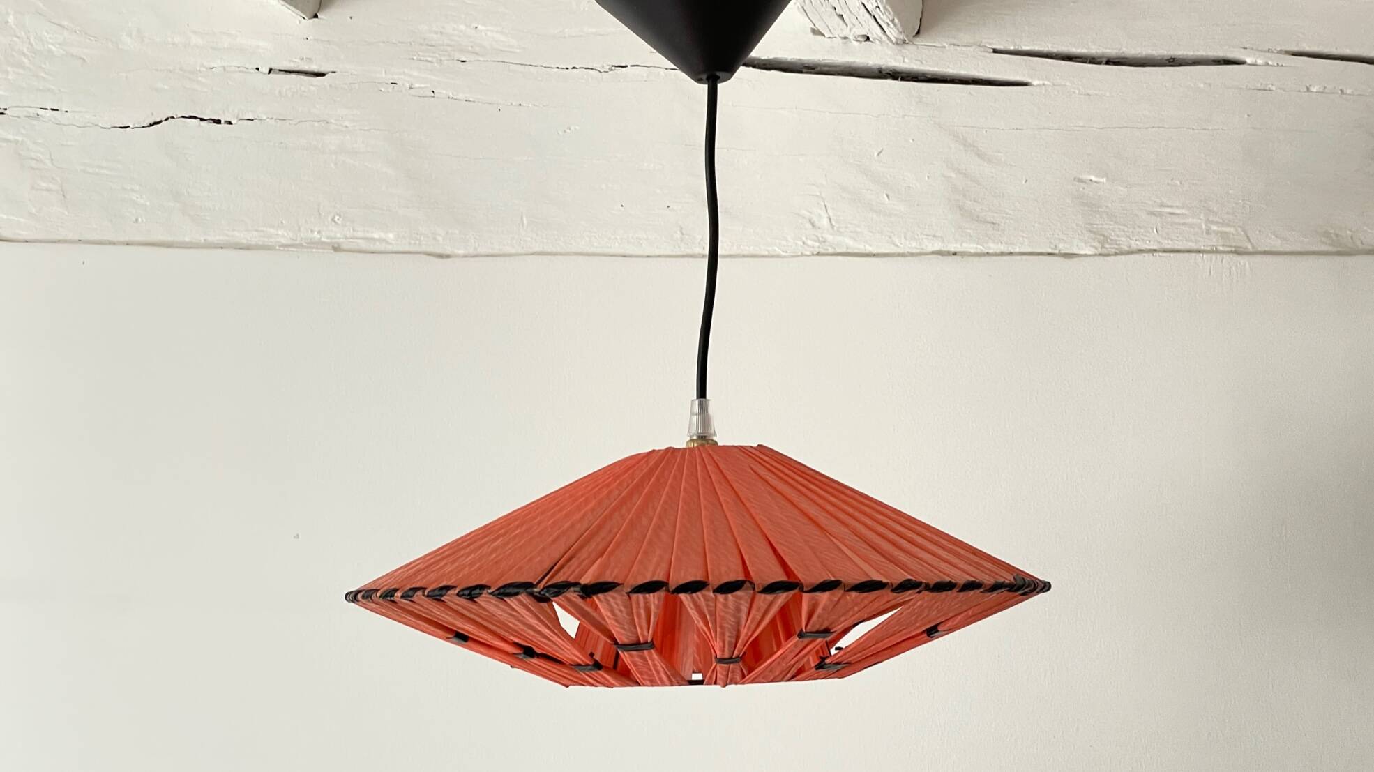 Geometric pendant light from the 50s