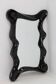 1980s Large Fiber glass Wall Mirror , Italy