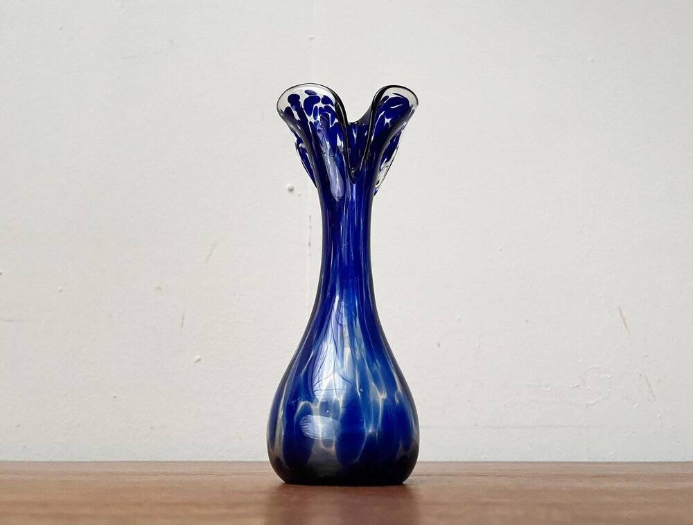 Vintage Murano glass flower vase